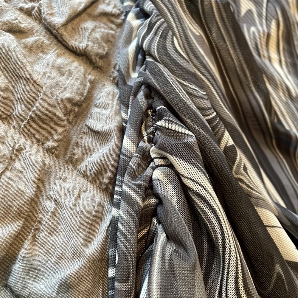 Garage Ruched Mini Skirt - Picture 7 of 7